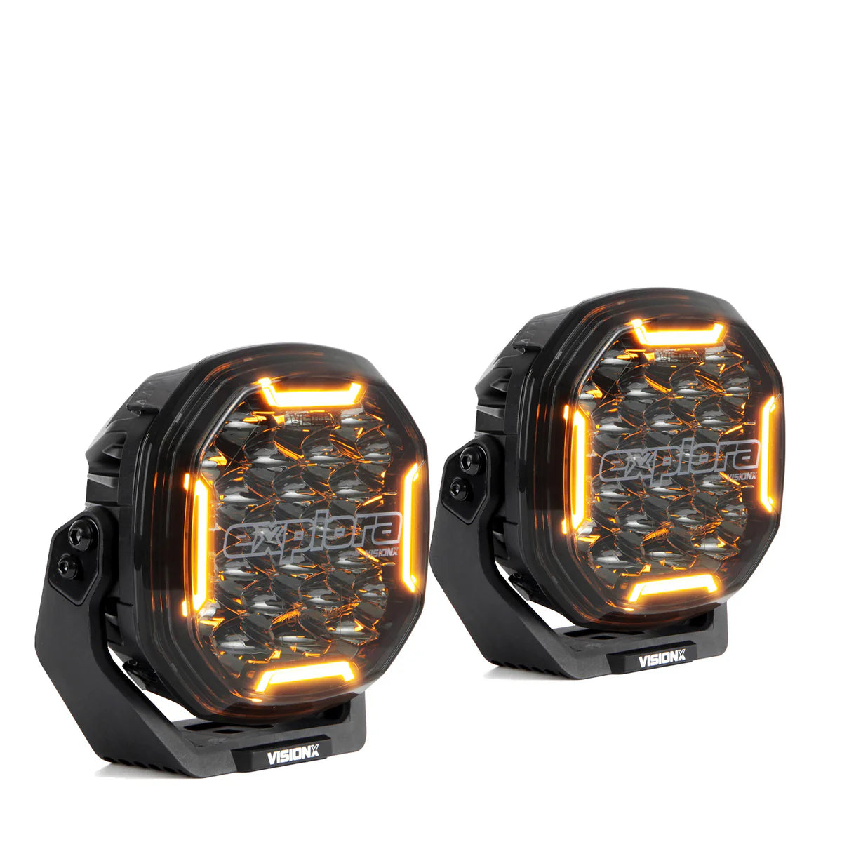 VisionX - 6" Explora Driving Lights With Dual-Color DRL