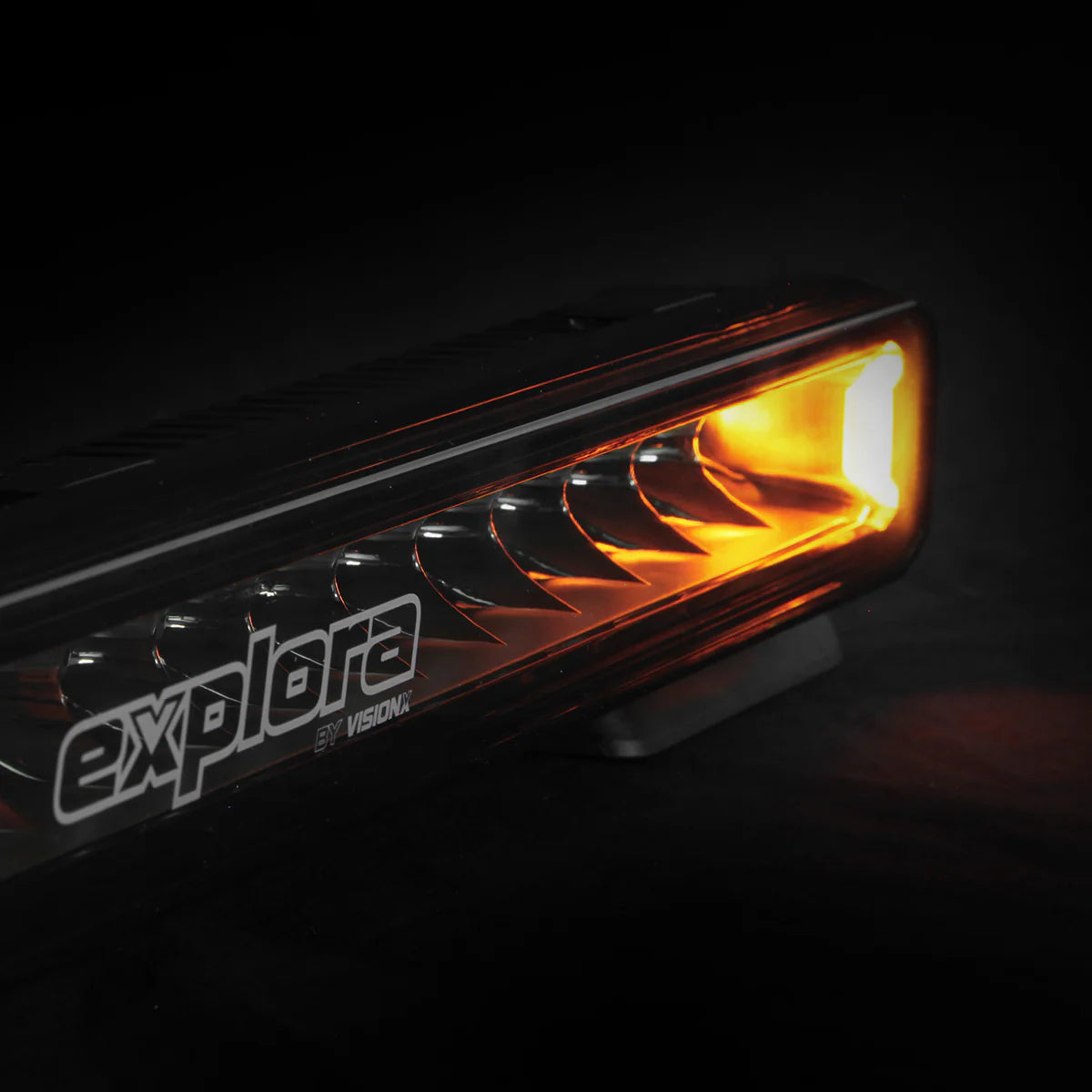 VisionX - 20" Explora Light Bar Single Row With Dual-Color DRL