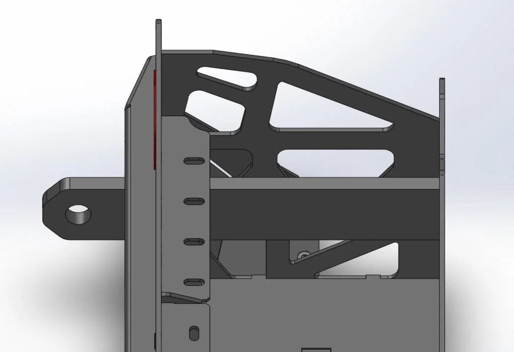 Toyota 4runner - 2006-09 Low-Profile Cut in Winch Bumper-SQ7822657