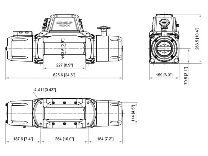 SOLO 12.5rs Trail Edition Winch