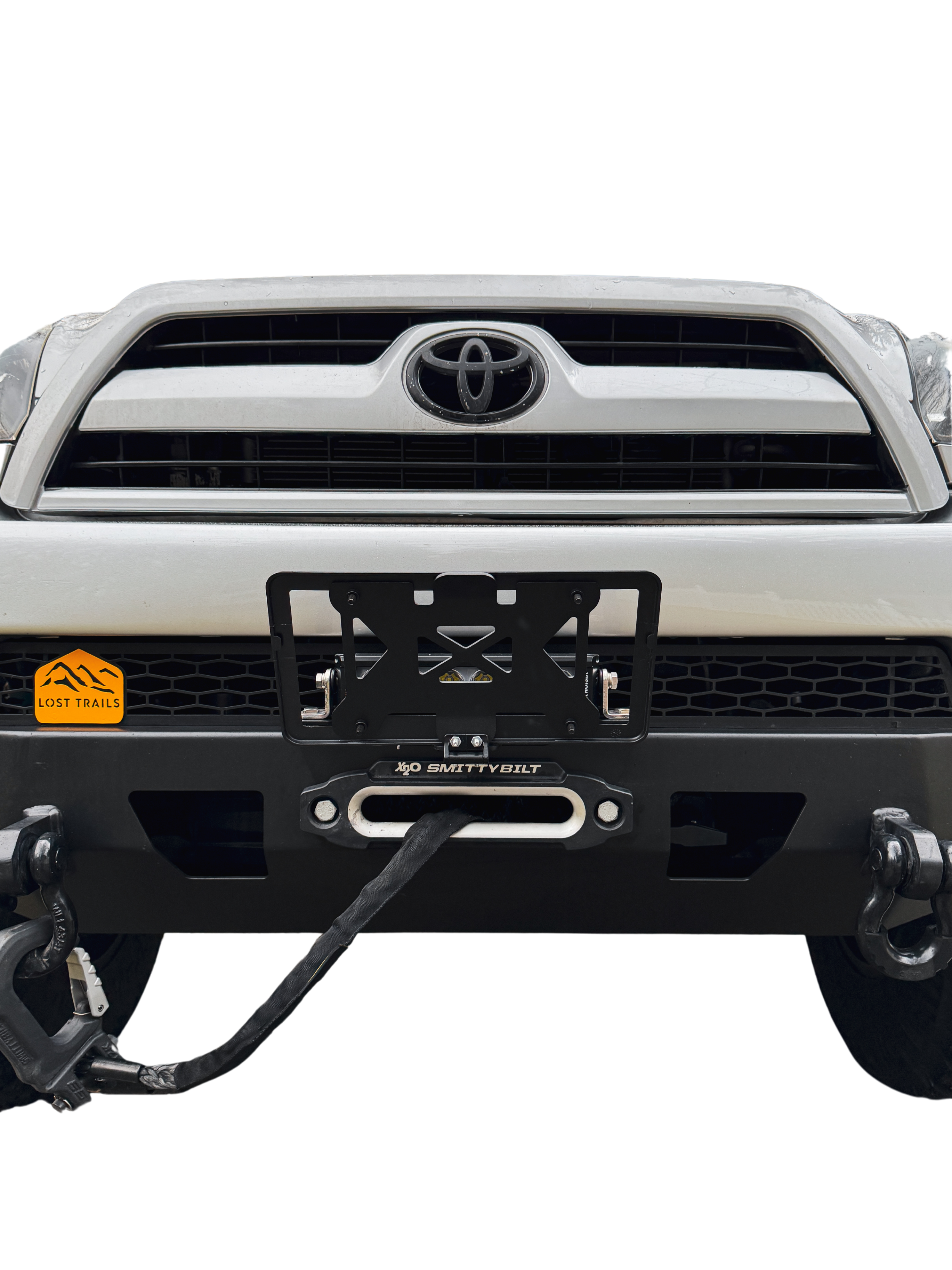 LTO Fairlead License Plate Flip Mount - Light Bar Edition