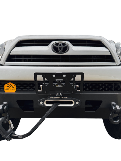 LTO Fairlead License Plate Flip Mount - Light Bar Edition