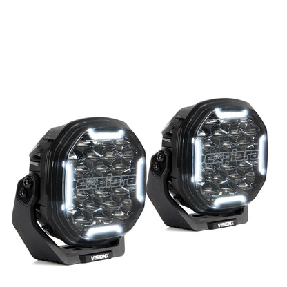 VisionX - 6" Explora Driving Lights With Dual-Color DRL