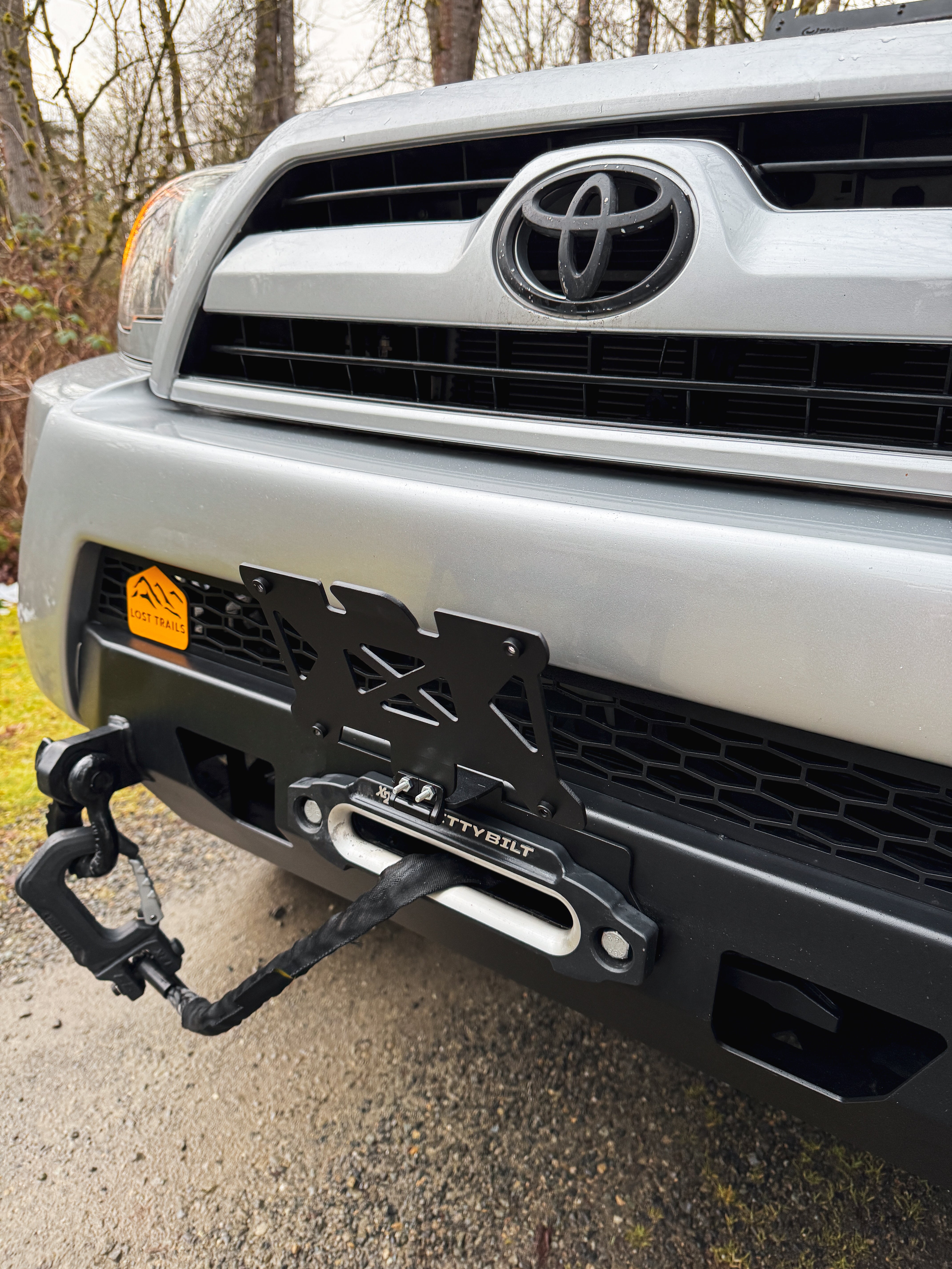 LTO Fairlead License Plate Flip Mount