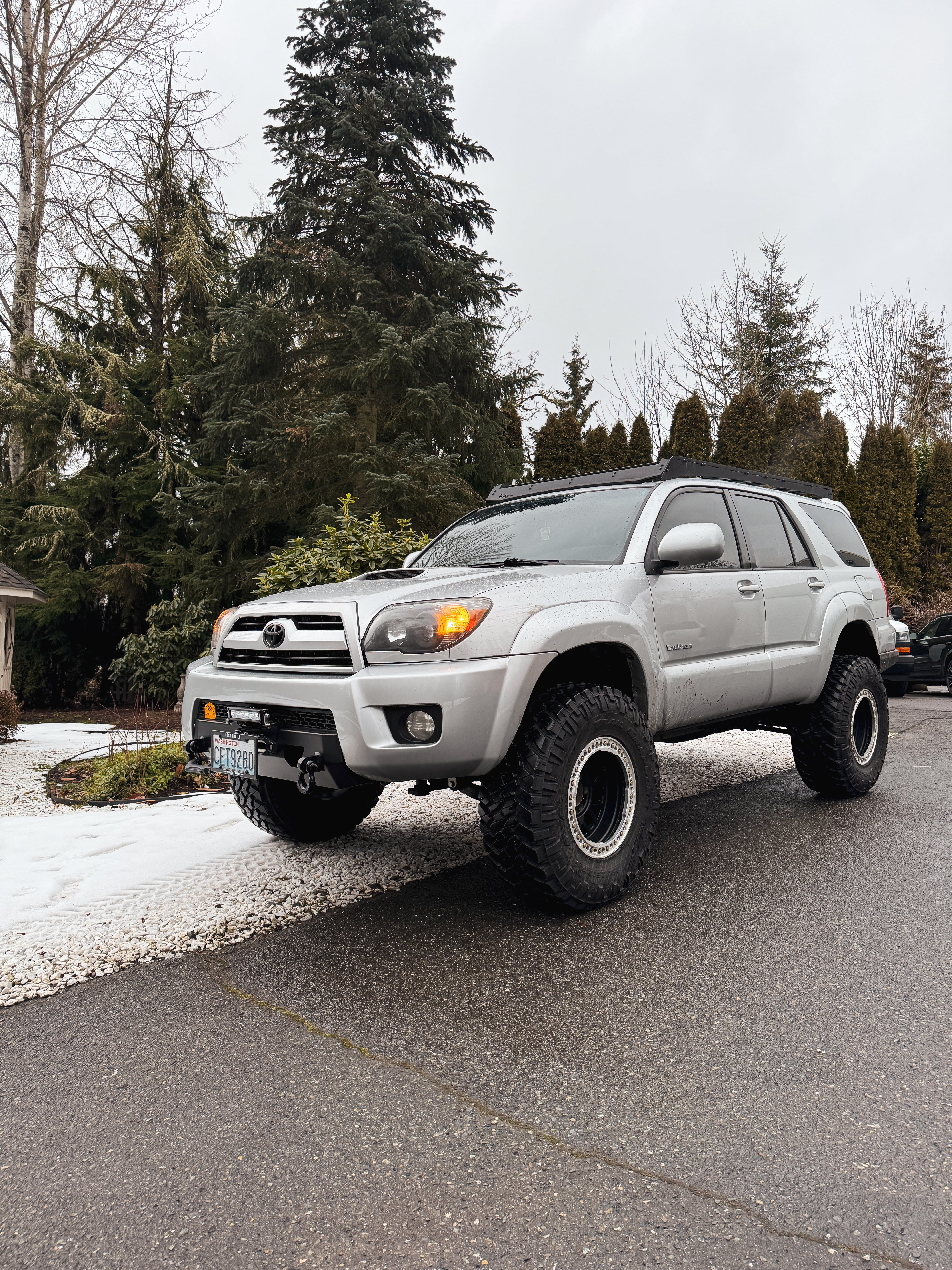 LTO Fairlead License Plate Flip Mount - Light Bar Edition